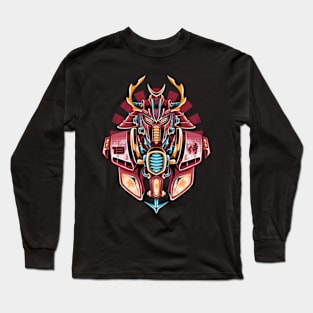 Samurai Mecha Long Sleeve T-Shirt